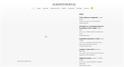 Desktop Screenshot of albertobernal.net